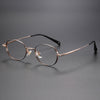 Rathai Titanium Vintage Round Eyeglasses Frame