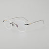 Retro Titanium Square Glasses Frame BY GMS122T