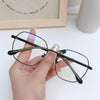 Geometric Metal Glasses Frames H5237