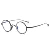 Draven Titanium Vintage Round Eyeglasses Frames