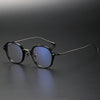 Retro Titanium Square Glasses Frame KMN183