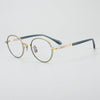 Methone Titanium Vintage Round Eyeglasses Frames