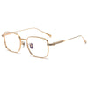 Aran Retro Titanium Square Glasses Frame