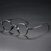 Titanium Geometric Glasses Frame KMN152