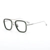 Wall Titanium Aviator Square Glasses Frame