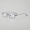 Kaelen Retro Titanium Square Glasses Frame