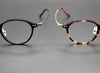 Meza Titanium Vintage Round Eyeglasses Frame