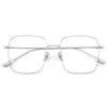 Brizill Retro Titanium Square Glasses Frame