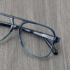 Acetate Aviator Square Glasses Frames 8177