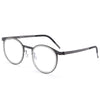 Leander Titanium Vintage Round Eyeglasses Frames