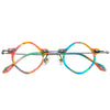 Logan Retro Geometric Glasses Frame