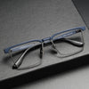 Browline Retro Titanium Ultra-Light Glasses Frame DTX137