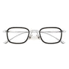 Coker Retro Titanium Square Glasses Frame