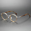 Titanium Vintage Round Eyeglasses Frames RLT5862