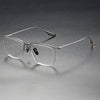 Titanium Square Glasses Frame DTX106