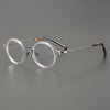 Zarek Titanium Vintage Round Eyeglasses Frames