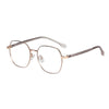 Geometric Metal Glasses Frames H5237