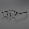 Titanium Geometric Glasses Frame KMN131