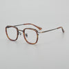 Jovan Retro Titanium Square Glasses Frame