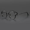 Andres Titanium Round Glasses Frame