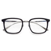 Retro Titanium Square Glasses Frame Empire