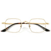 Coll Retro Titanium Square Glasses Frame