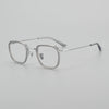 Jovan Retro Titanium Square Glasses Frame