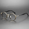 Titanium Vintage Round Eyeglasses Frames RLT5862