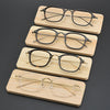 Brocus Retro Titanium Square Glasses Frame