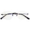 Griffin Titanium Geometric Glasses Frame