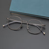 Burg Titanium Round Glasses Frame