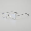 Kaelen Retro Titanium Square Glasses Frame