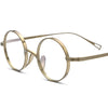 Valen Titanium Vintage Round Eyeglasses Frames