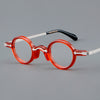 Leif  Retro Small Round Acetate Glasses Frame