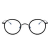 Sayle Titanium Vintage Round Eyeglasses Frame