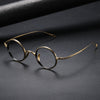 Draven Titanium Vintage Round Eyeglasses Frames