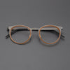 Leander Titanium Vintage Round Eyeglasses Frames