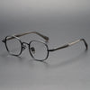 Collin Retro Titanium Square Glasses Frame