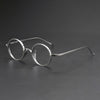 Titanium Vintage Round Eyeglasses Frames 10518R