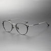 Hamm Titanium Oval Glasses Frame