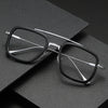 Shang Retro Titanium Square Glasses Frame