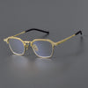 Titanium Geometric Glasses Frame ZY 04T