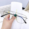 Oversize Aviator Metal Women Glasses