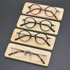 Zarek Titanium Vintage Round Eyeglasses Frames