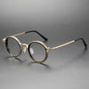 Kael Titanium Vintage Round Eyeglasses Frames