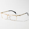 Zulma Titanium Vintage Square Flip Cover Eyeglasses Frame