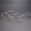 Titanium Vintage Round Eyeglasses Frames ST 5015