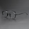 Herr Titanium Vintage Oval Glasses Frame