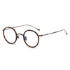 Sayle Titanium Vintage Round Eyeglasses Frame