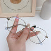 Geometric Metal Glasses Frames H5237